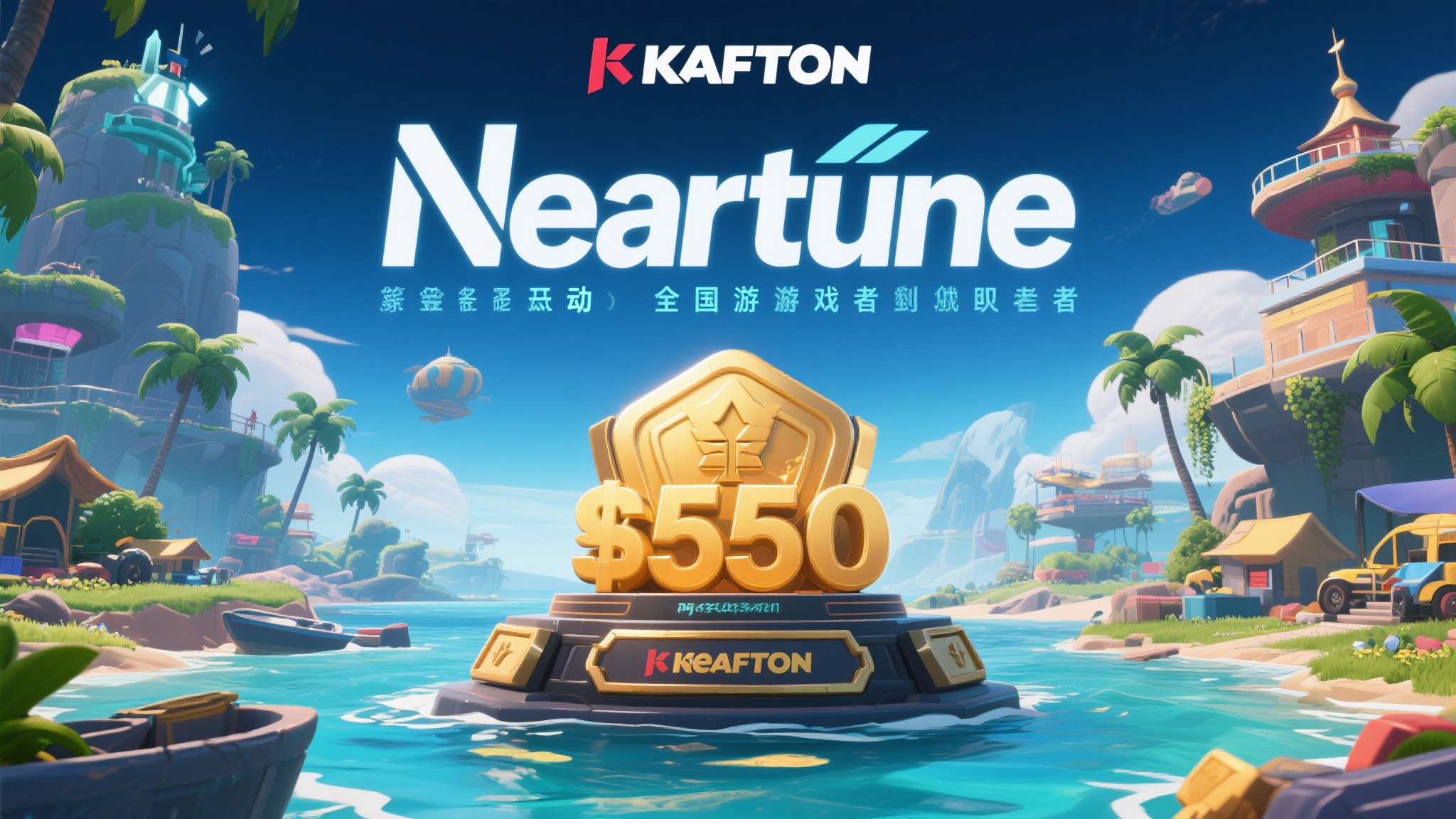 KRAFTON & Neptune休闲游戏开发挑战赛，总奖金500万美元